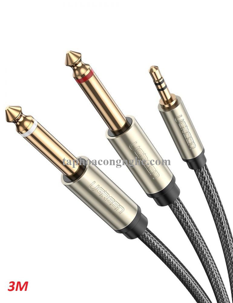 Ugreen 11661 3M màu Xám Cáp chuyển đổi DVI 24 + 5 sang VGA DV104 30011661